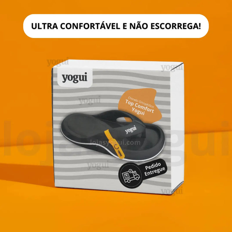 Chinelo Ortopédico Top Comfort Yogui® + Brinde Exclusivo - Lemon Express
