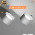 Kit 2 Luminárias Rotativas sem Furo Lumi-Lux (COMPRE 1 LEVE 2) - Lemon Express
