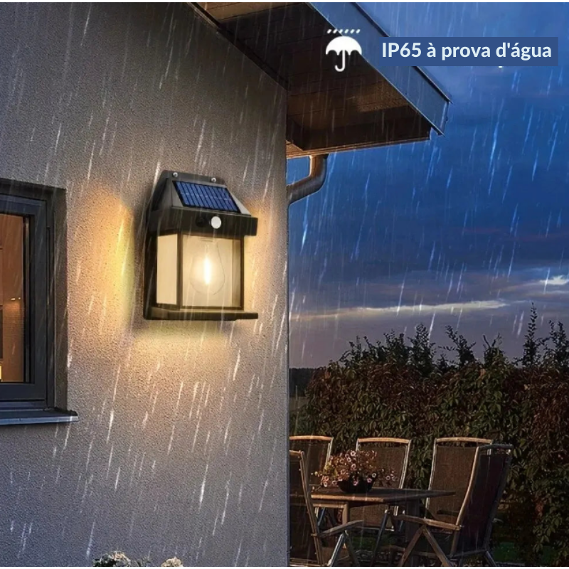 Kit Luminárias Solar á Prova d'água com Sensor de Presença (COMPRE 1 LEVE 2) - Lemon Express