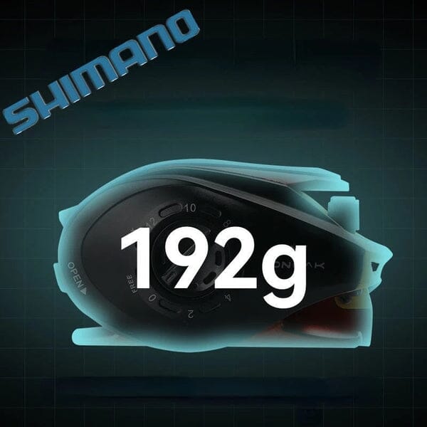 Carretilha Shimano 7.1:1 para Água Doce e Salgada + Brinde - Lemon Express