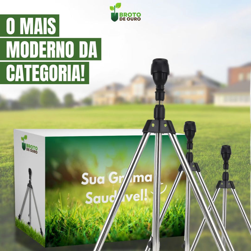 Tripé 360º para Irrigação Automática: Máxima Economia e Alta Pressão - Lemon Express