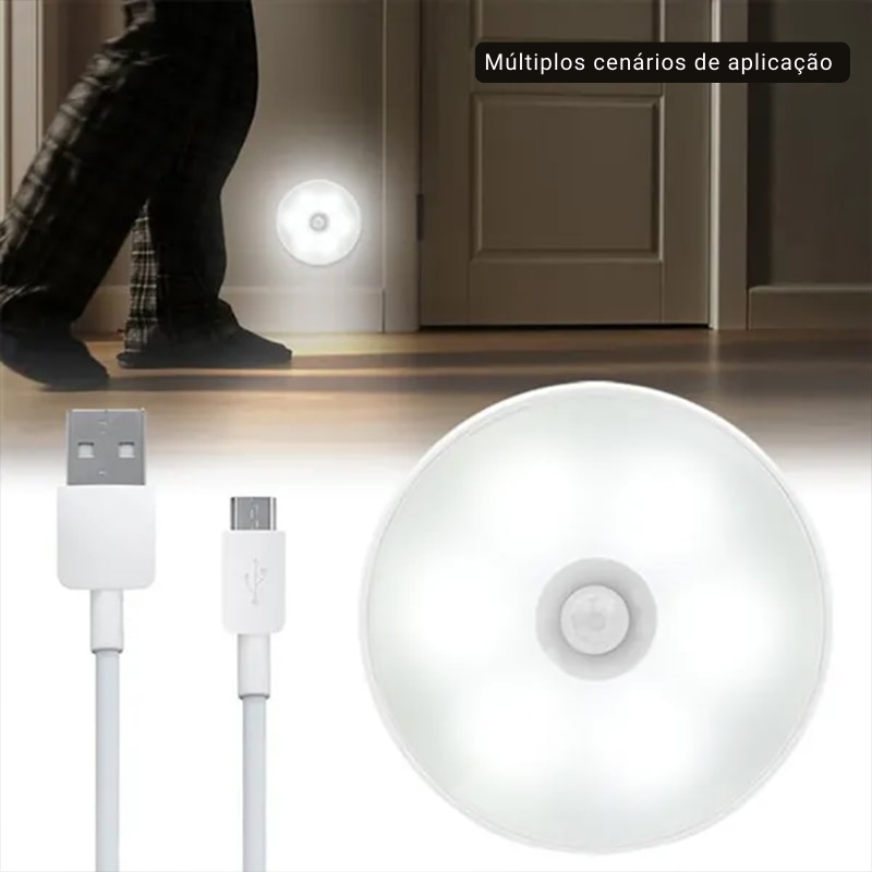 Kit 5 Lâmpadas de Led sem fio (+3 de Brinde) - Lemon Express